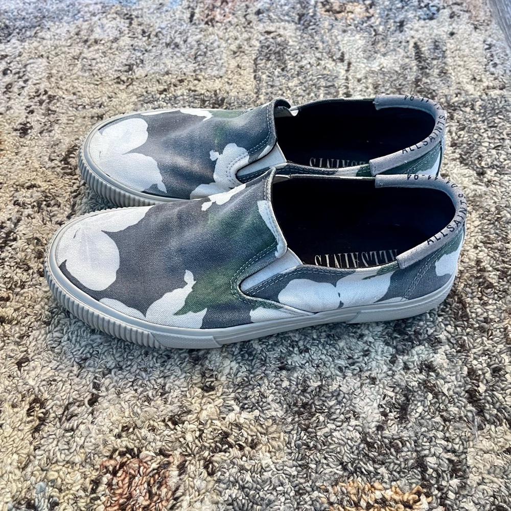 ALLSAINTS Manny Canvas men’s Slip-on